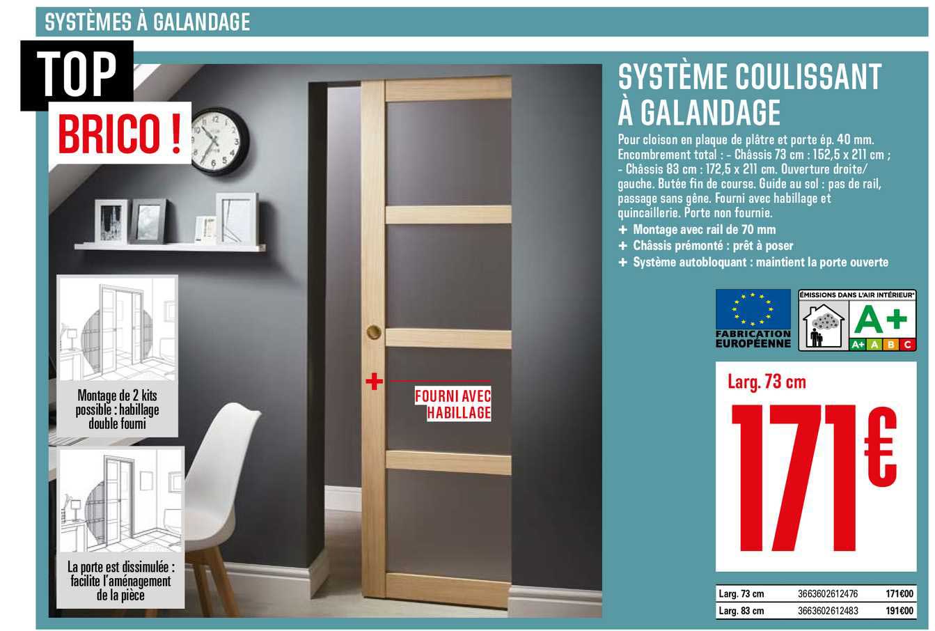 Système Coulissant à Galandage