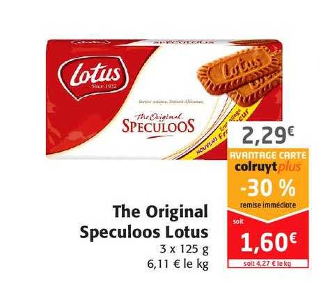 The Original Speculoos Lotus