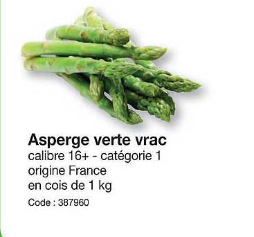 Asperge Verte Vrac