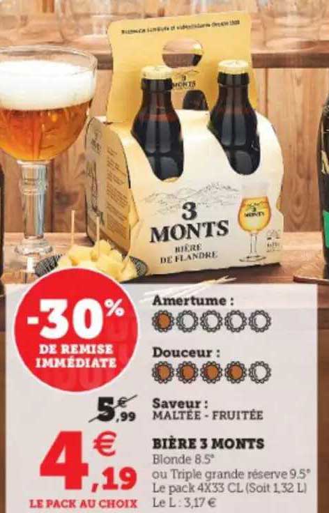 bière 3 monts