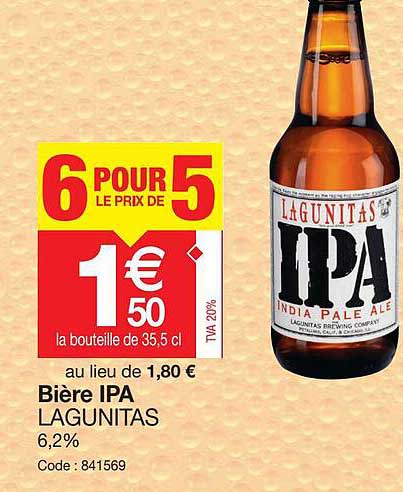 bière ipa lagunitas