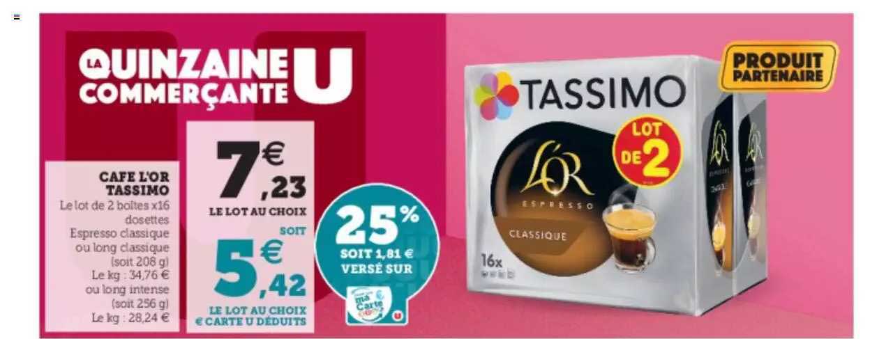 Café L'or Tassimo