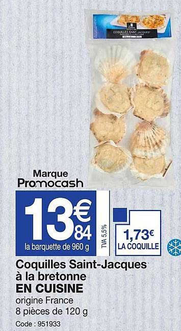coquilles saint-jacques à la bretonne en cuisine