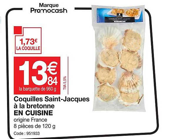 coquilles saint-jacques à la bretonne en cuisine
