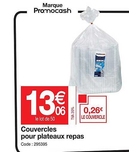 Couvercles Pour Plateaux Repas