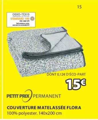 Couverture Matelassée Flora