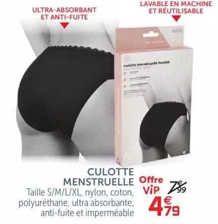 culotte menstruelle