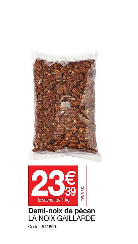 demi-noix de pécan la noix gaillard