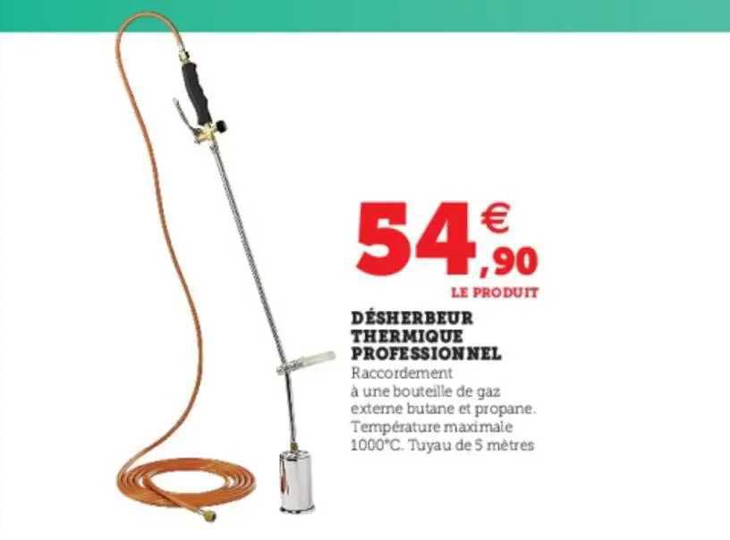 désherbeur thermique professionnel