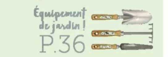 équipement De Jardin !