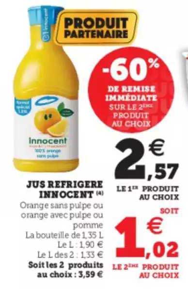 Jus Réfrigéré Innocent