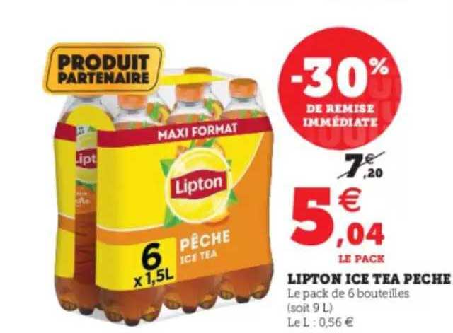 Lipton Ice Tea Pêche