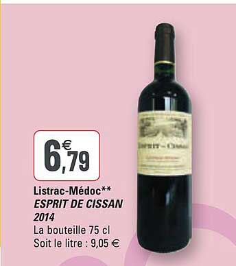 listrac-médoc esprit de cissan 2014