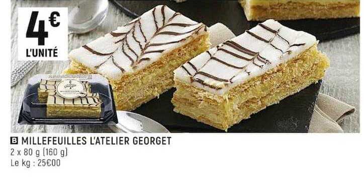 millefeuilles l'aterlier georget