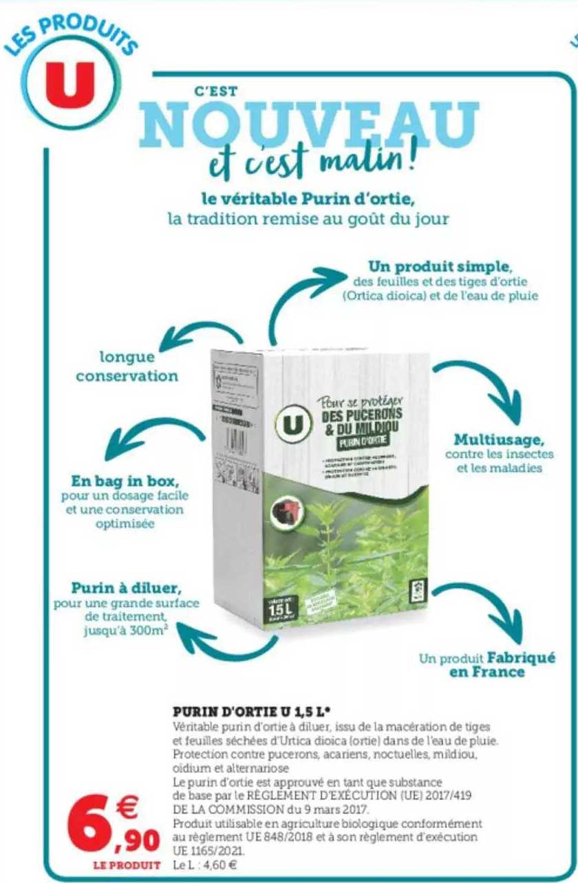 Purin D'ortie U 1,5 L