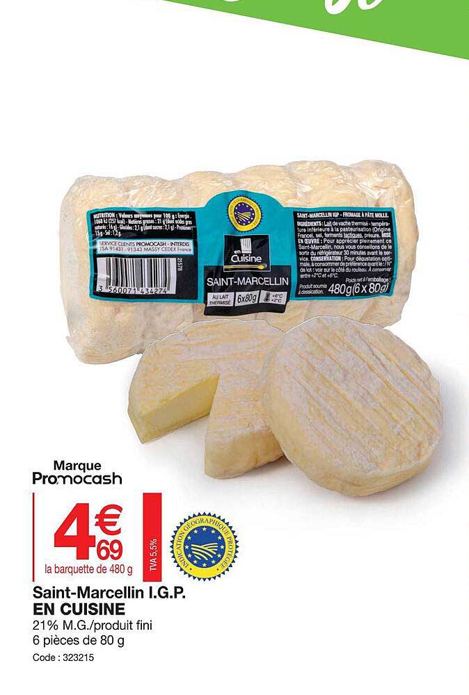 saint-marcellin i.g.p. en cuisine