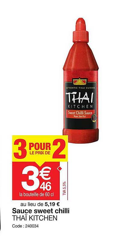 Sauce Sweet Chilli Thaï Kitchen