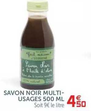 savon noir multi-usages 500 ml