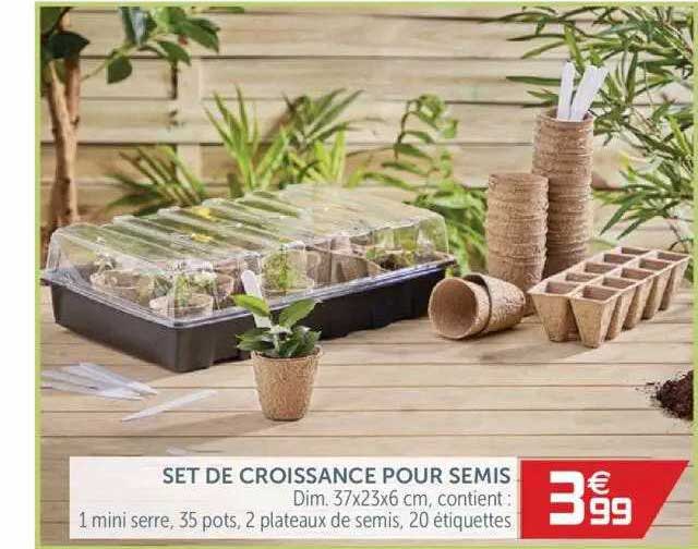 set de croissance pour semis