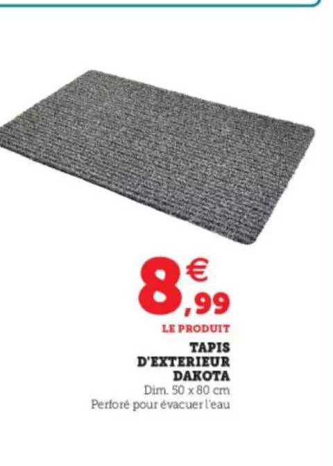 tapis d'extérieur dakota