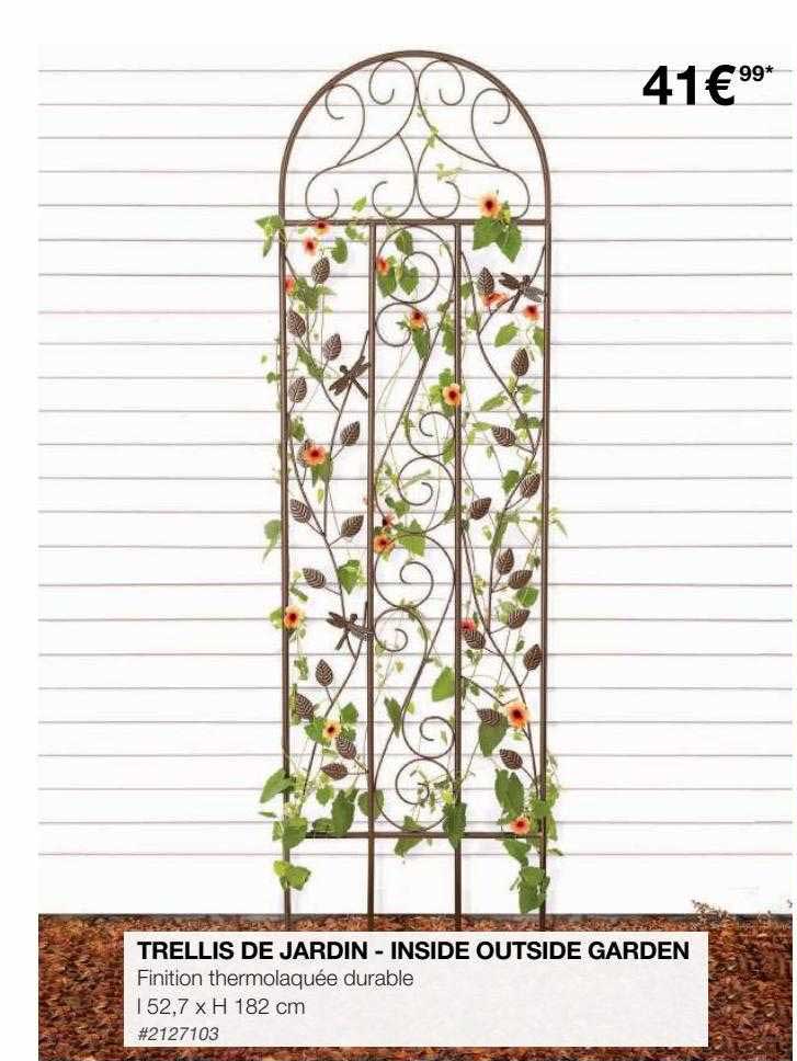 trellis de jardin - inside outside garden
