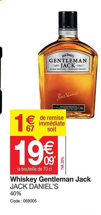 whiskey gentleman jack jack daniel's