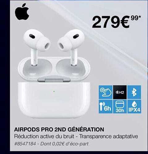 airpods pro 2nd génération