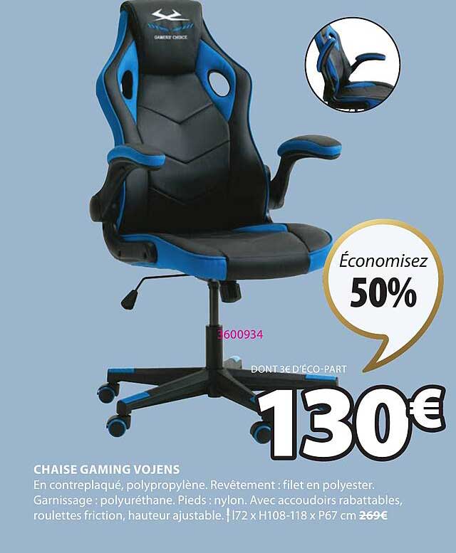 Chaise Gaming Vojens