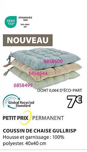 Coussin De Chaise Gullrisp