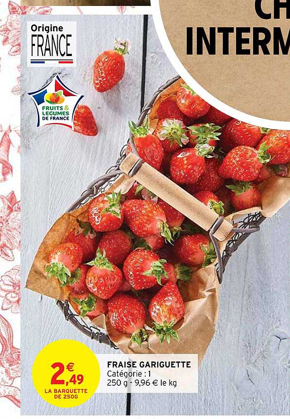 fraise gariguette