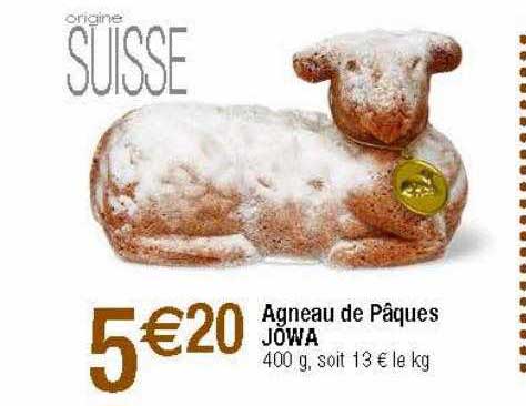 agneau de pâques jowa