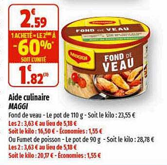 aide culinaire maggi