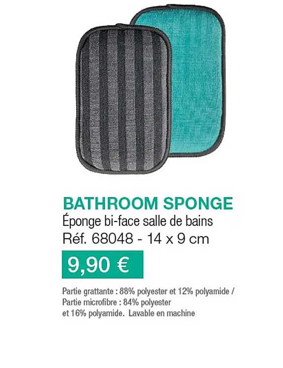 bathroom sponge