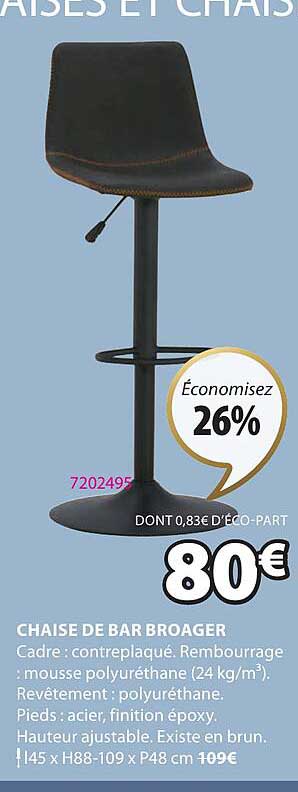 Chaise De Bar Broager