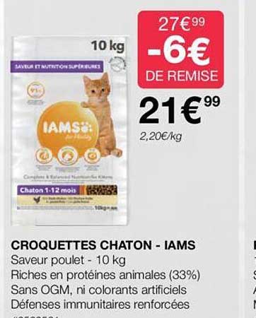 Croquettes Chaton - Iams