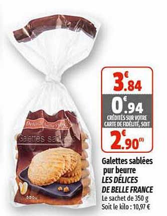 galettes sablées pur beurre les délices de belle france
