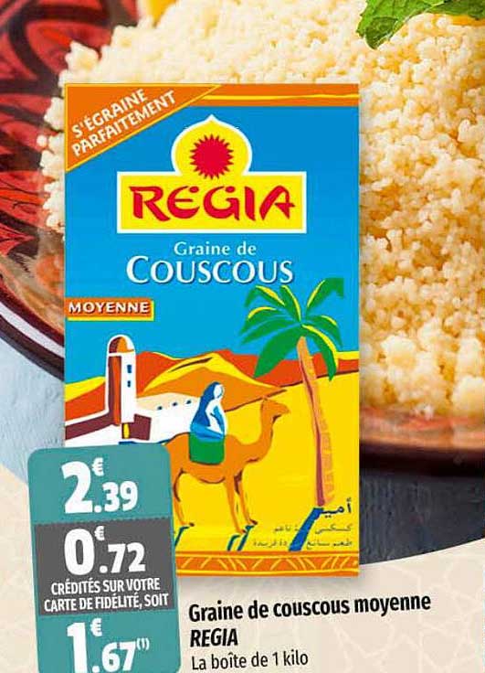 graine de couscous moyenne regia