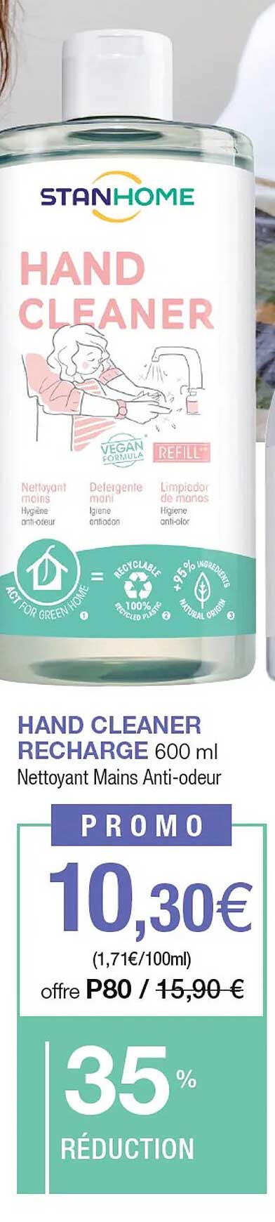hand cleaner recharge