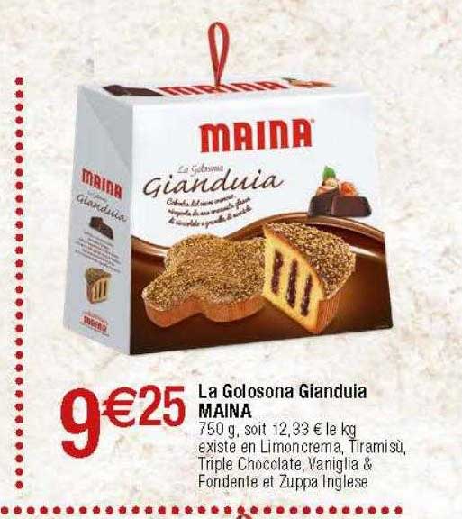la golosona gianduia maina