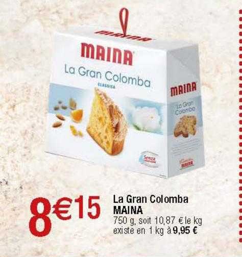 la gran colomba maina