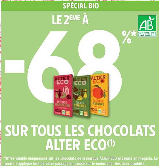 les chocolats alter éco