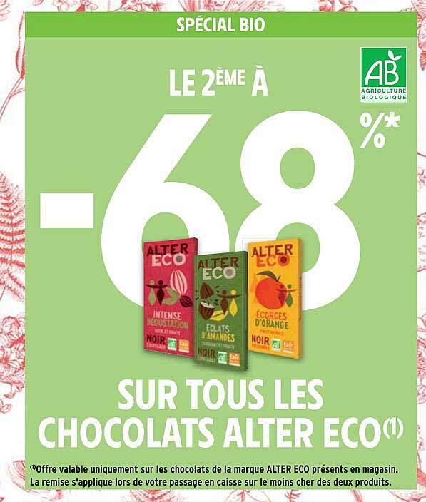 les chocolats alter éco