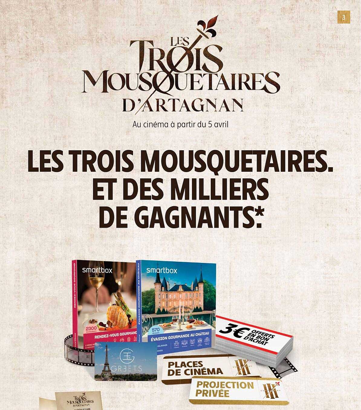 les trois mousquetaires d'artagnan