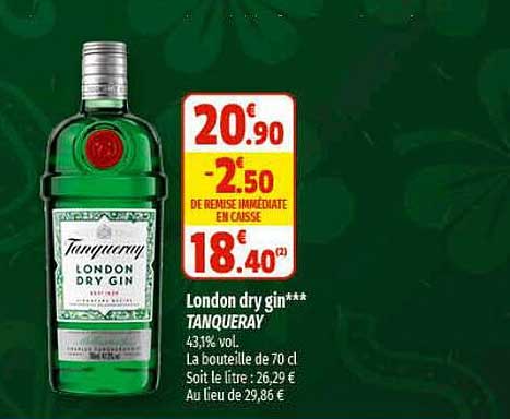 London Dry Gin Tanqueray