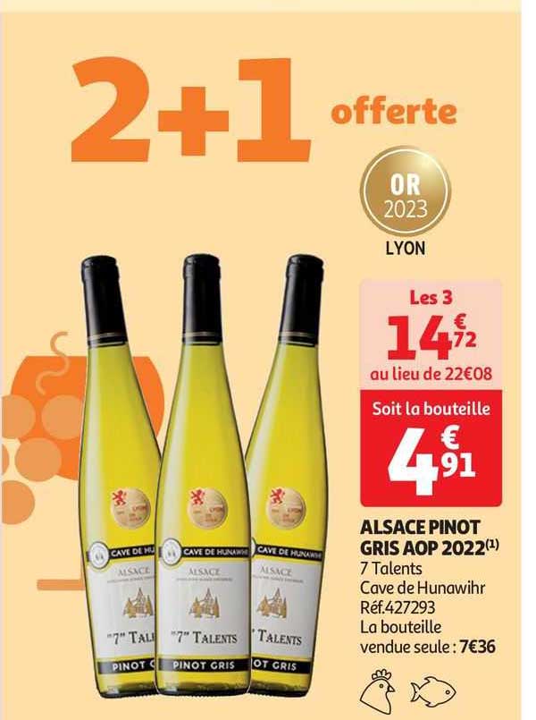 alsace pinot gris aop 2022 7 talents