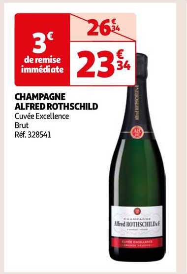 champagne alfred rothschild cuvée excellence brut