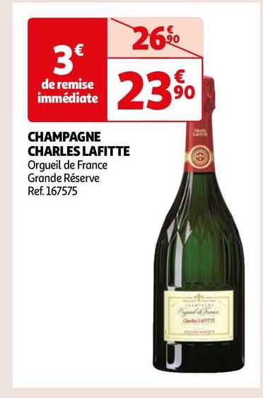 champagne charles lafitte orgueil de france grande réserve