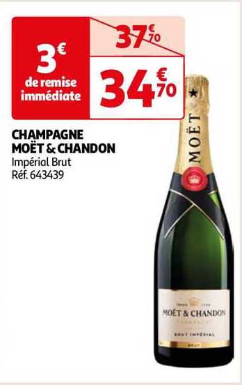 champagne moët & chandon impérial brut