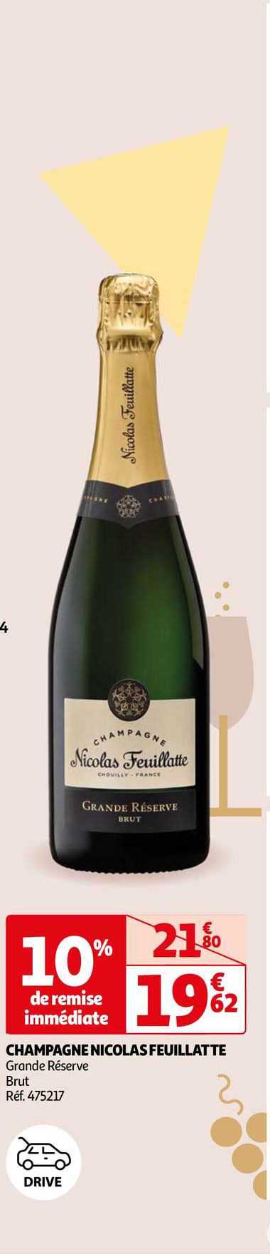 champagne nicolas feuillatte grande réserve brut