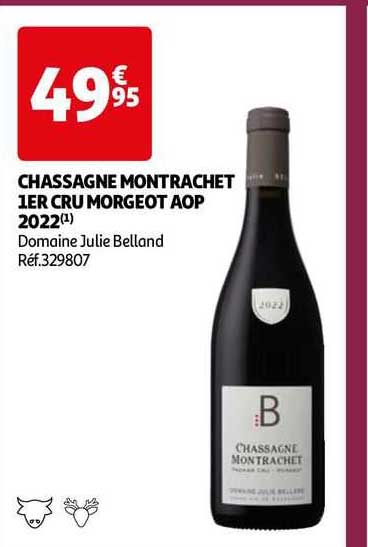 chassagne montrachet 1er cru morgeot aop 2022 domaine julie belland